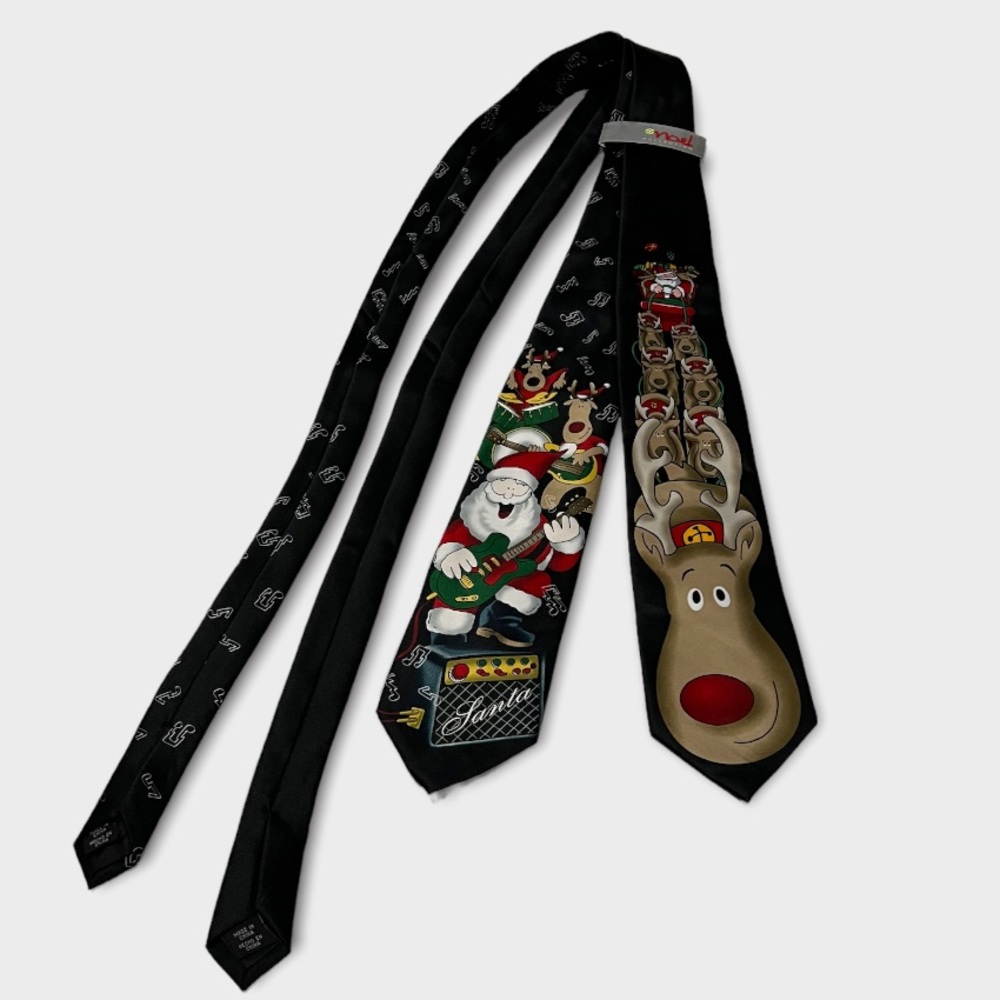 Noel Collection Set of 2 Christmas Ties NWT